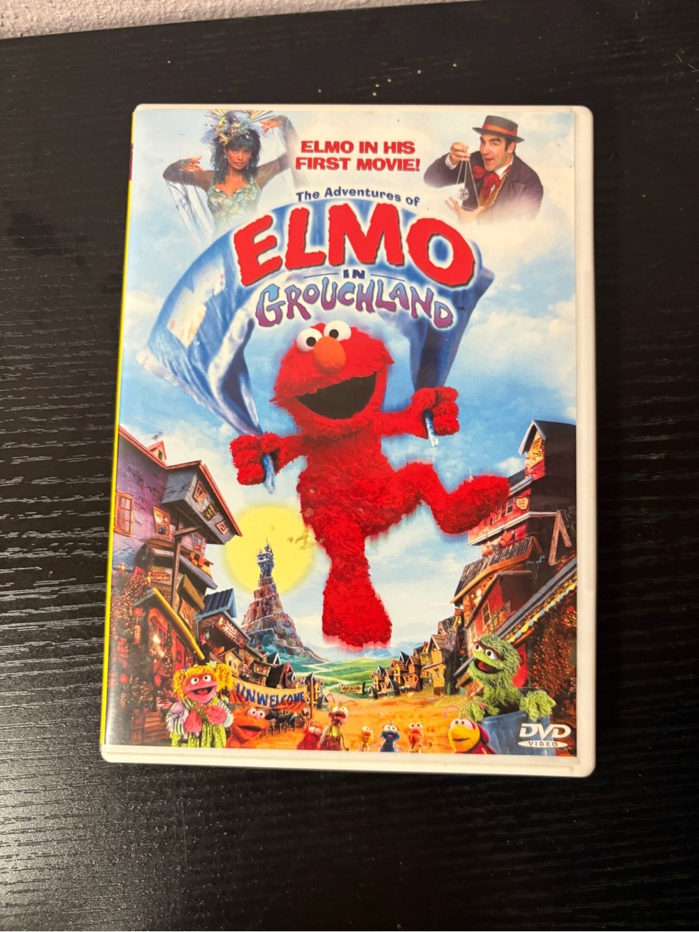 The Adventures of Elmo in Grouchland DVD 1999 Sesame Street Full Screen